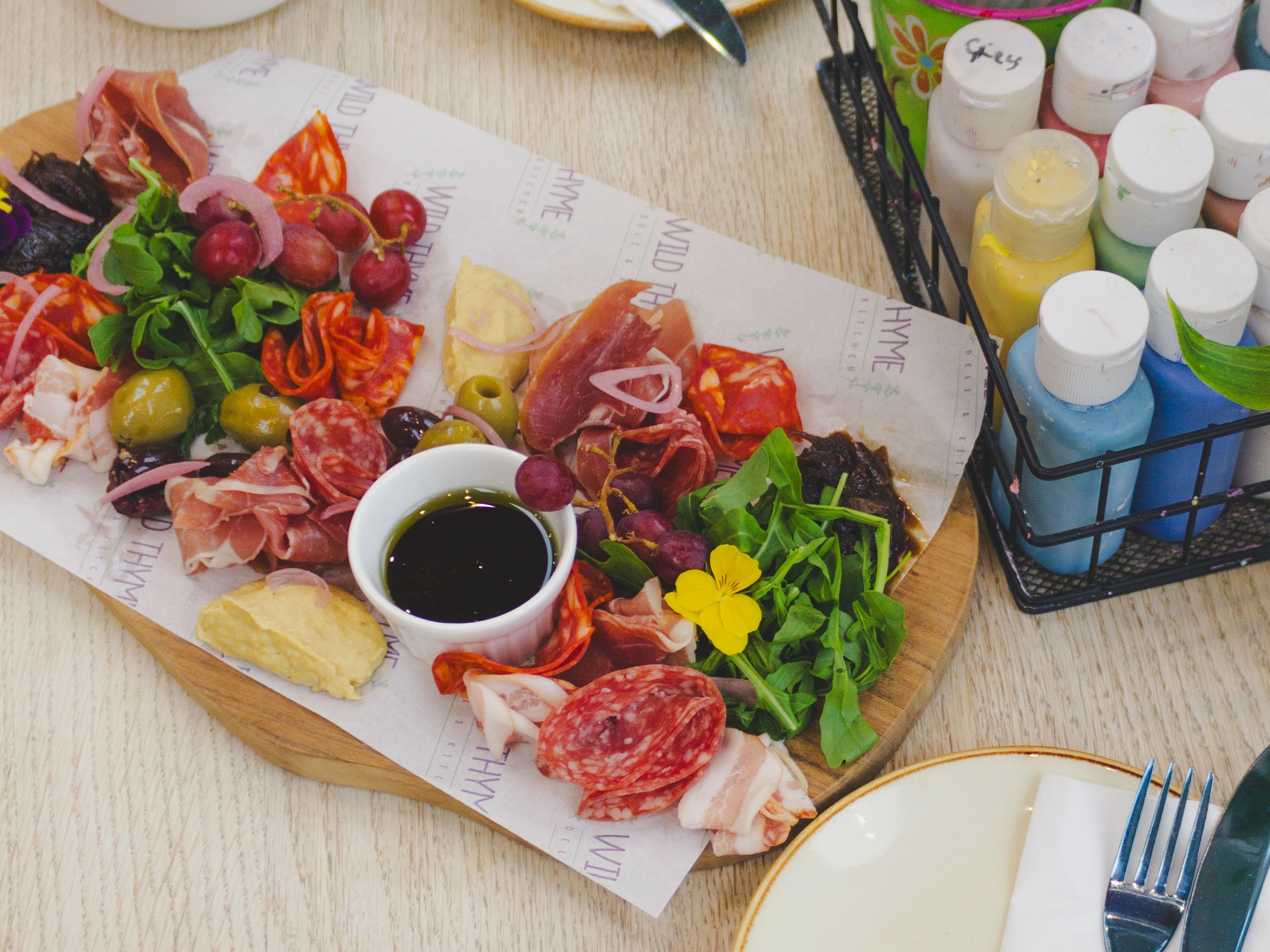 Paint & Dine Night Wild Thyme