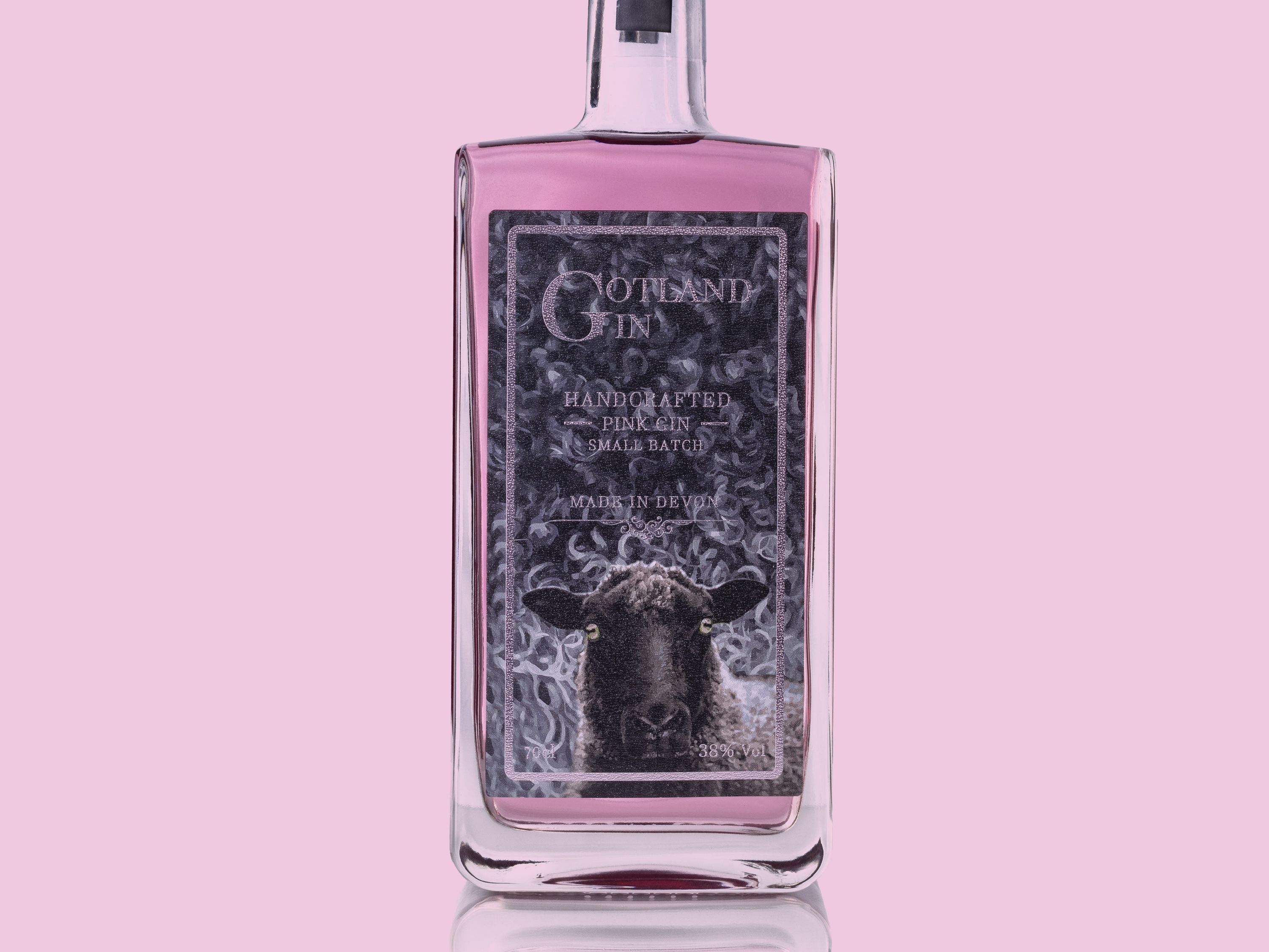 Pink Gin Gotland Gin