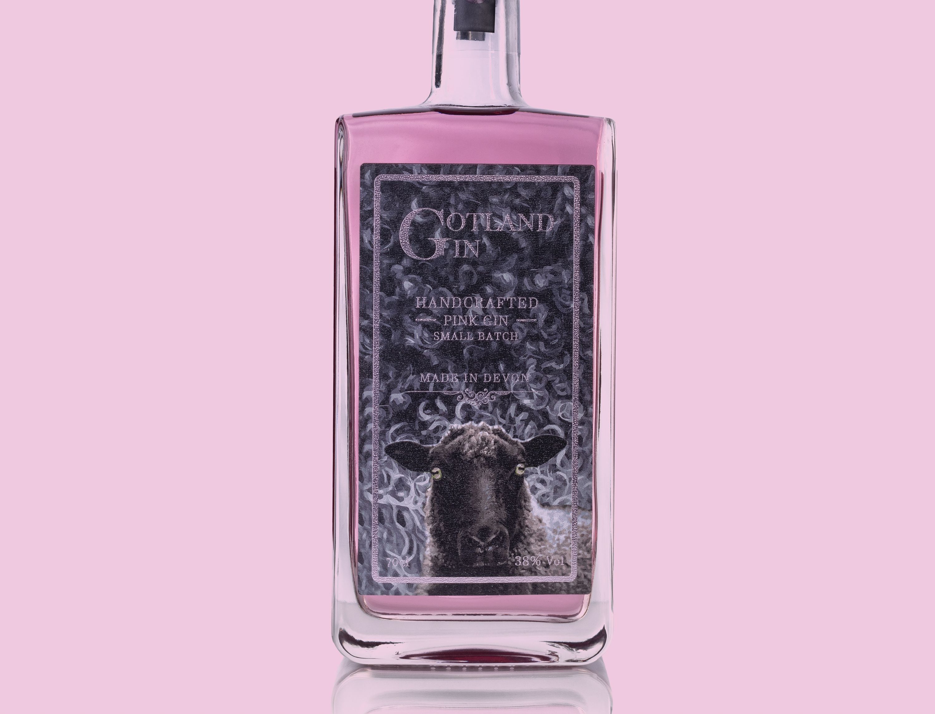 Pink Gin Gotland Gin