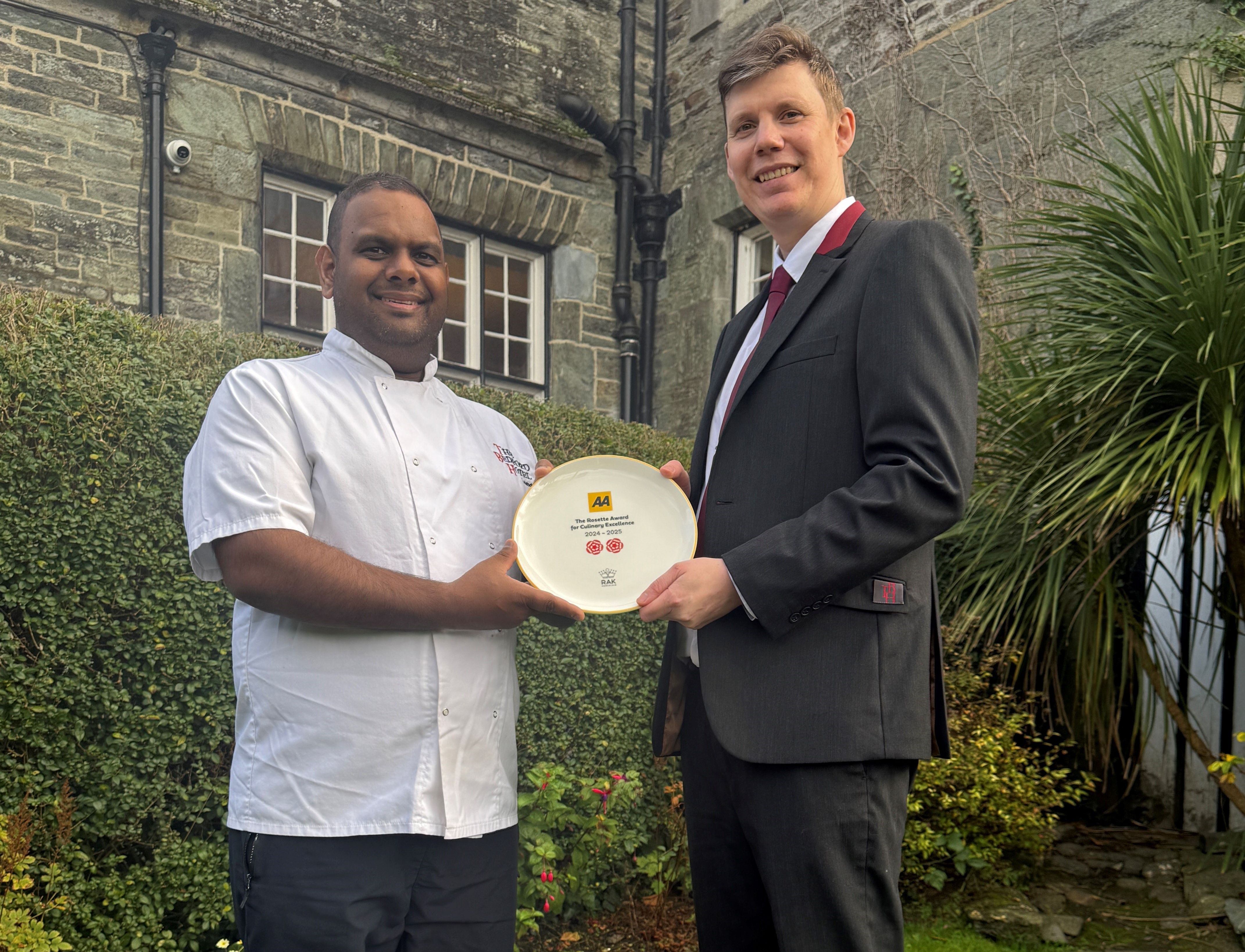 Two Rosettes for The Bedford Hotel