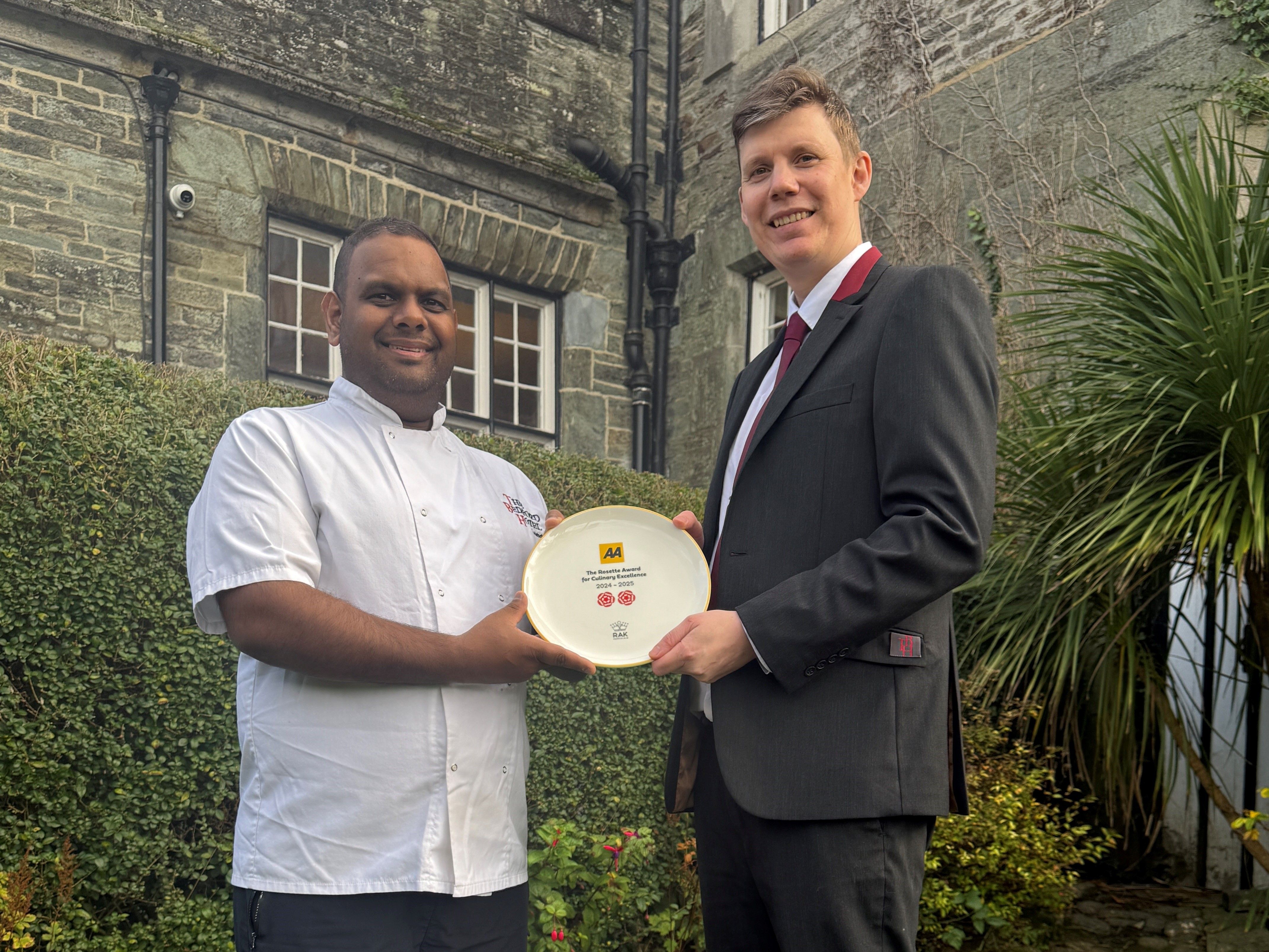 Two Rosettes for The Bedford Hotel