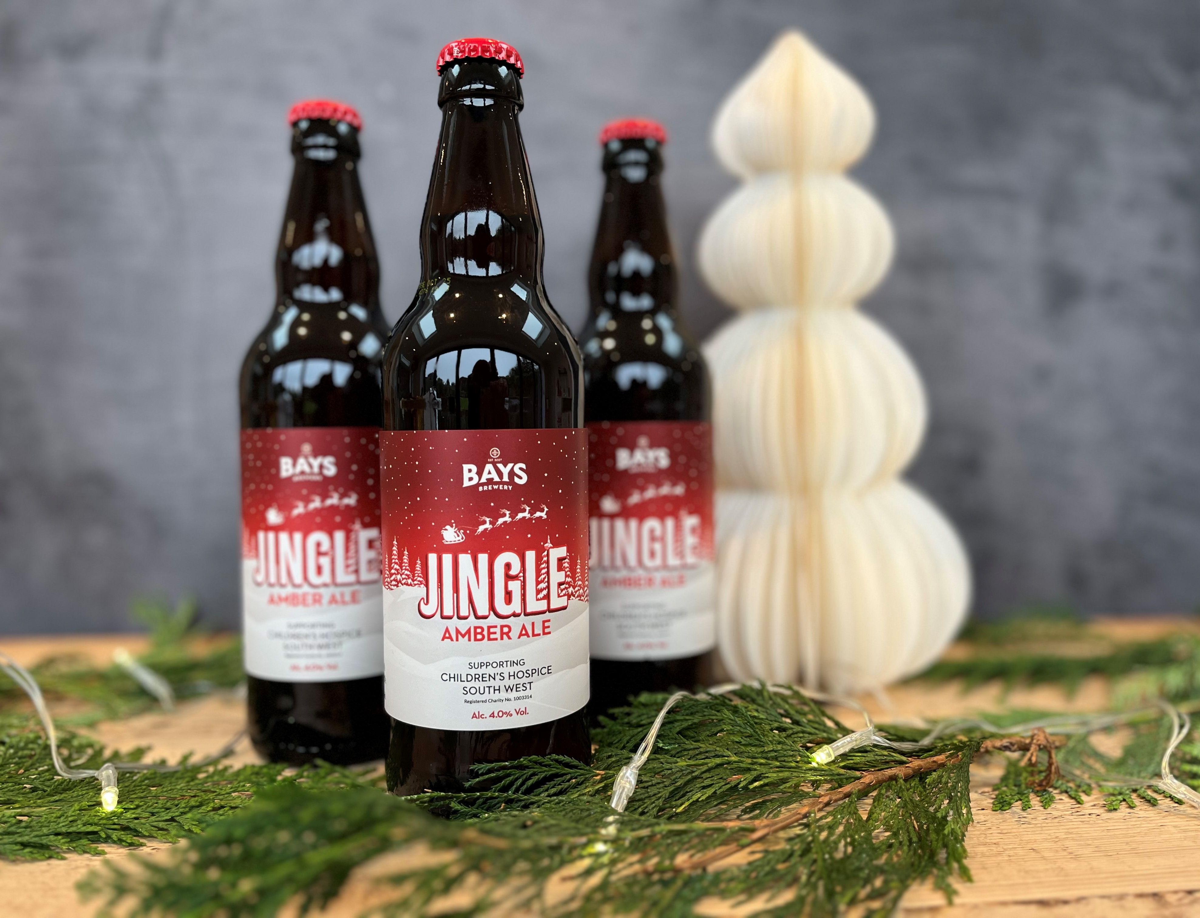 Bays Brewery Charity Beer Jingle Ale