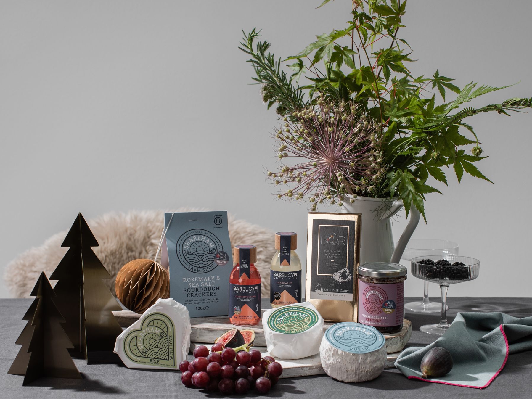 Sharpham Dairy Sips and Savouries