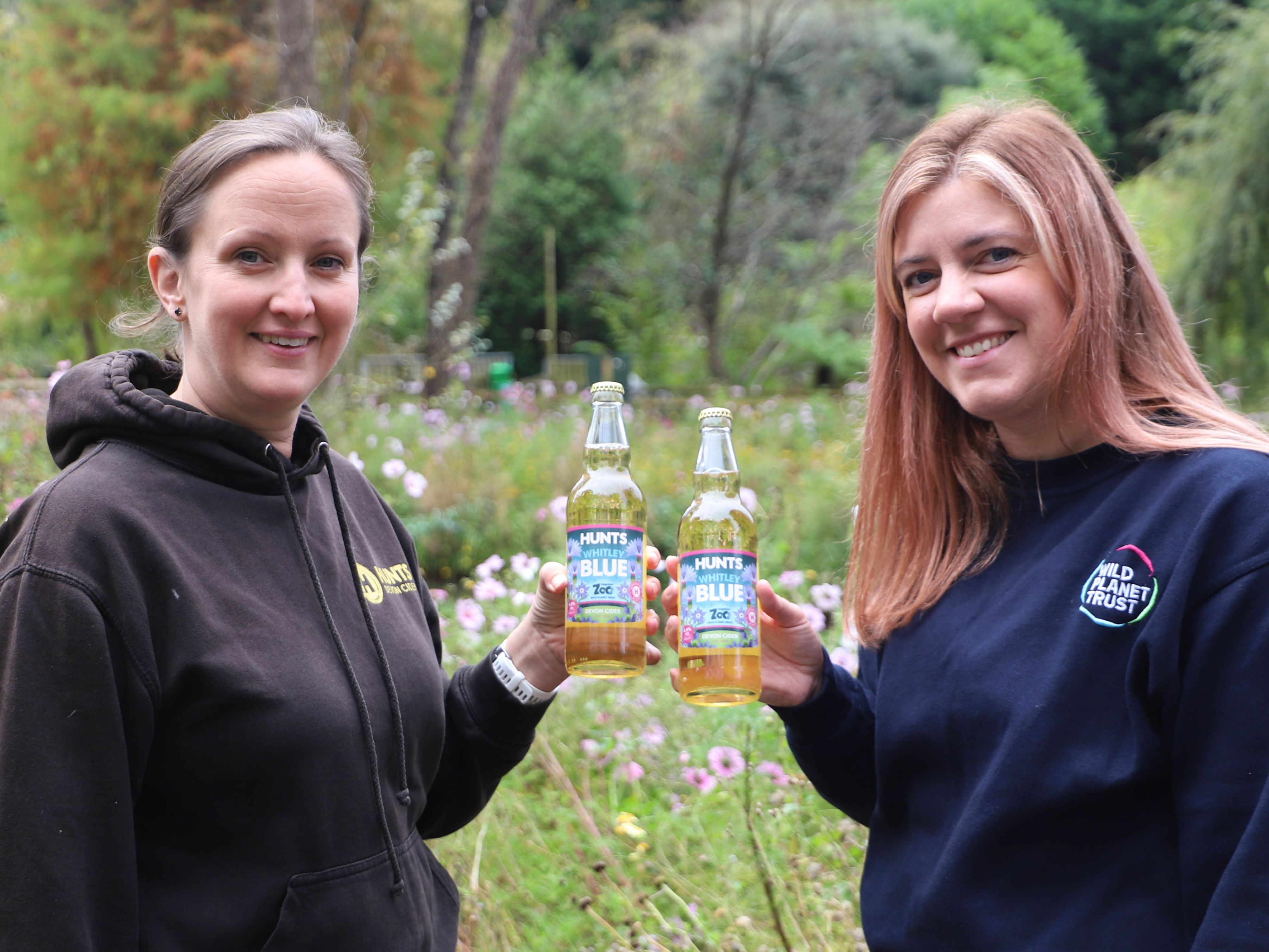 Hunts Cider Whitley Blue