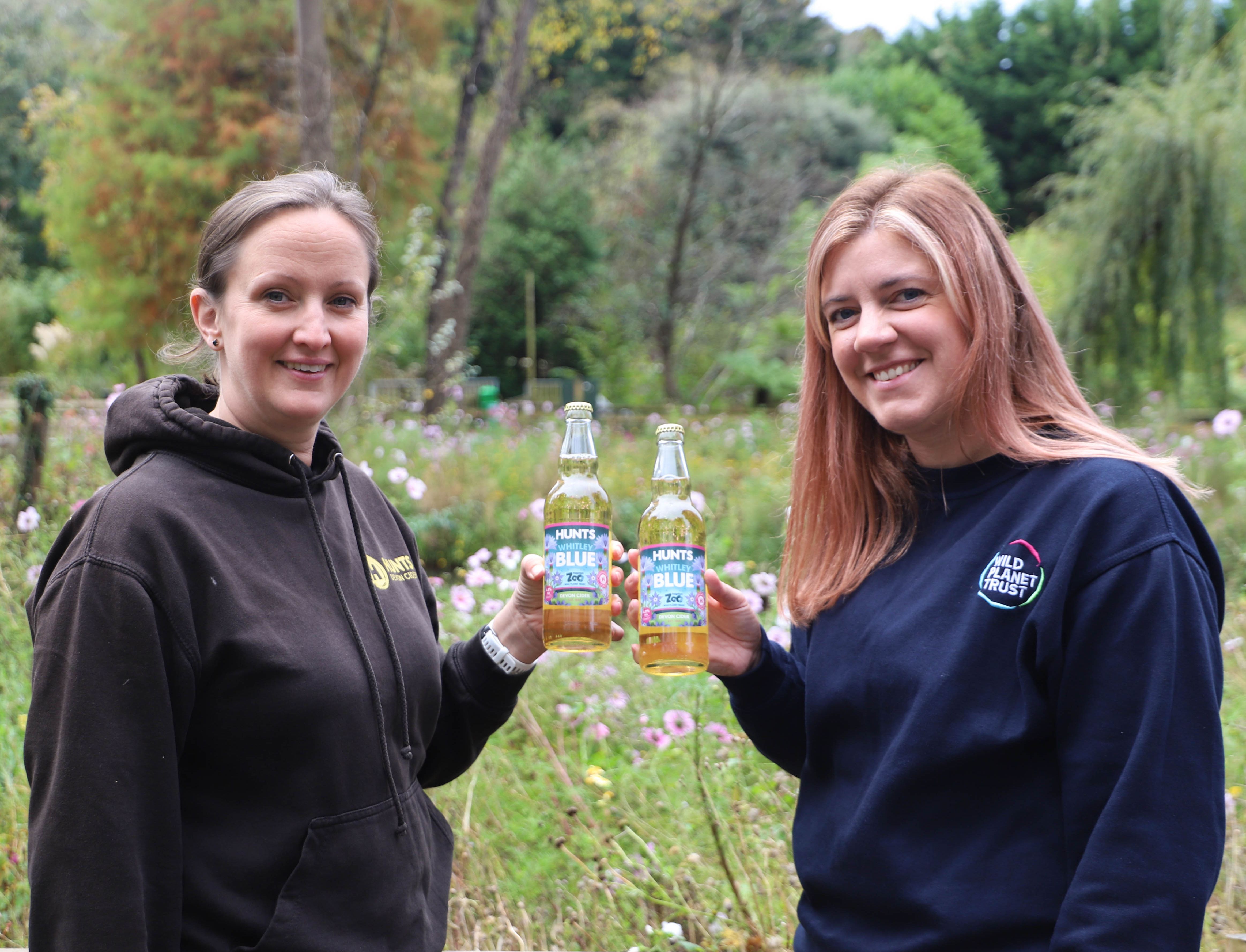 Hunts Cider Whitley Blue