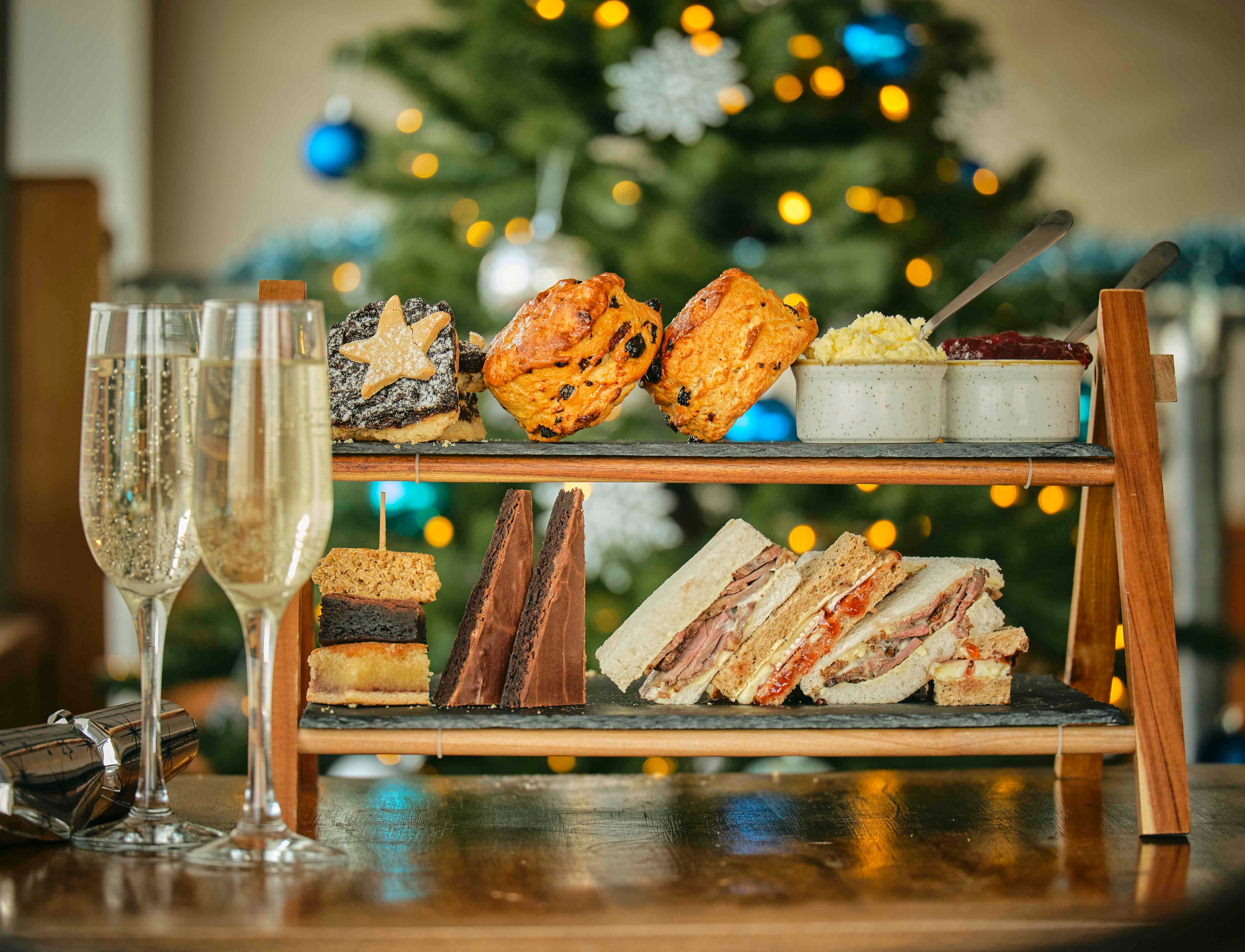 Bucket and Spade Xmas afternoon tea