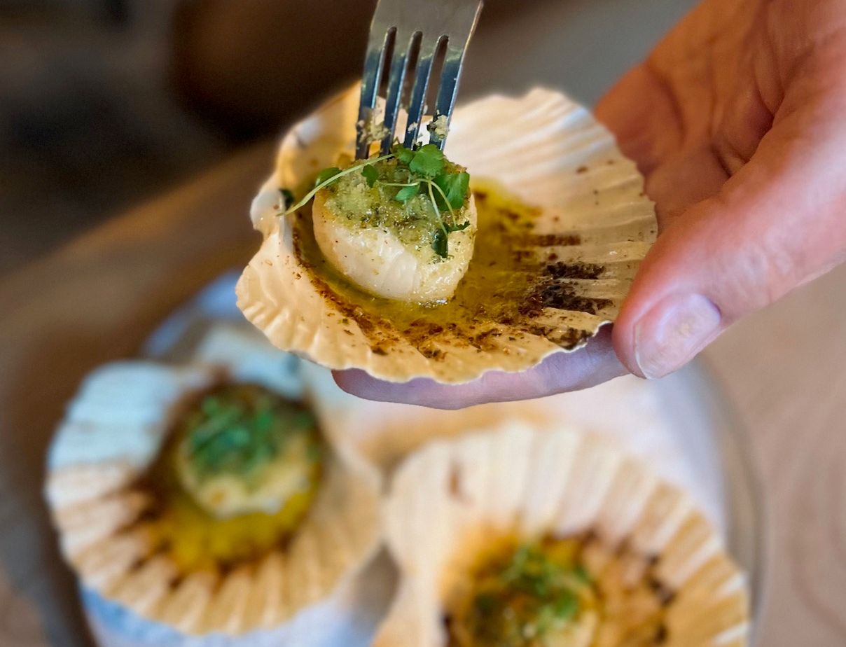 Dan Kavanagh of the Sir Walter Raleigh scallops