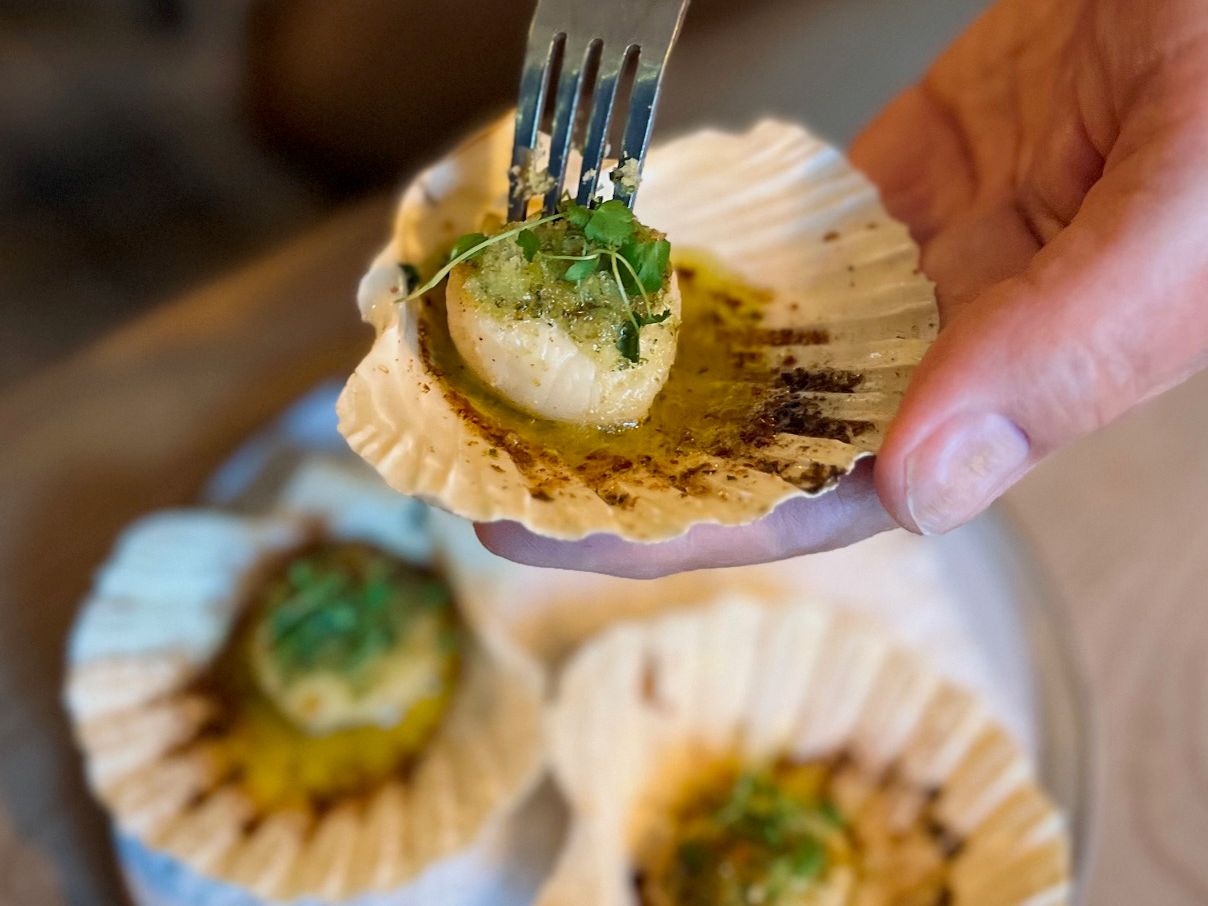 Dan Kavanagh of the Sir Walter Raleigh scallops