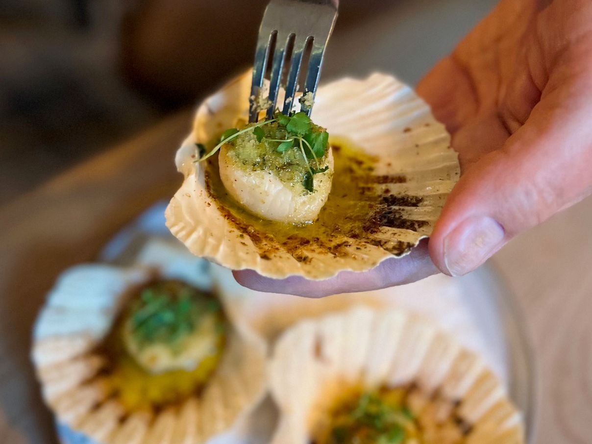 Dan Kavanagh of the Sir Walter Raleigh scallops