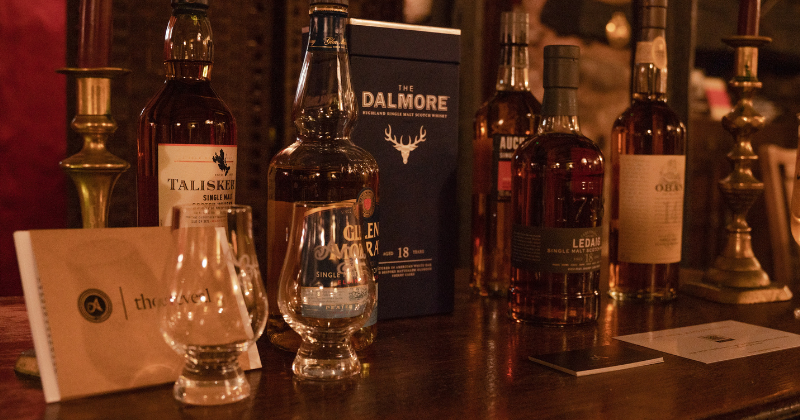 Azu Spirits whisky tasting