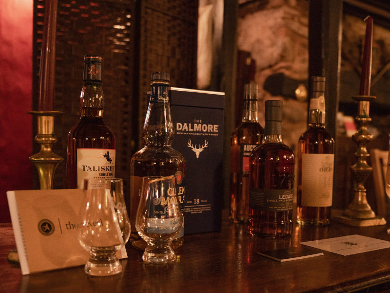 Azu Spirits whisky tasting