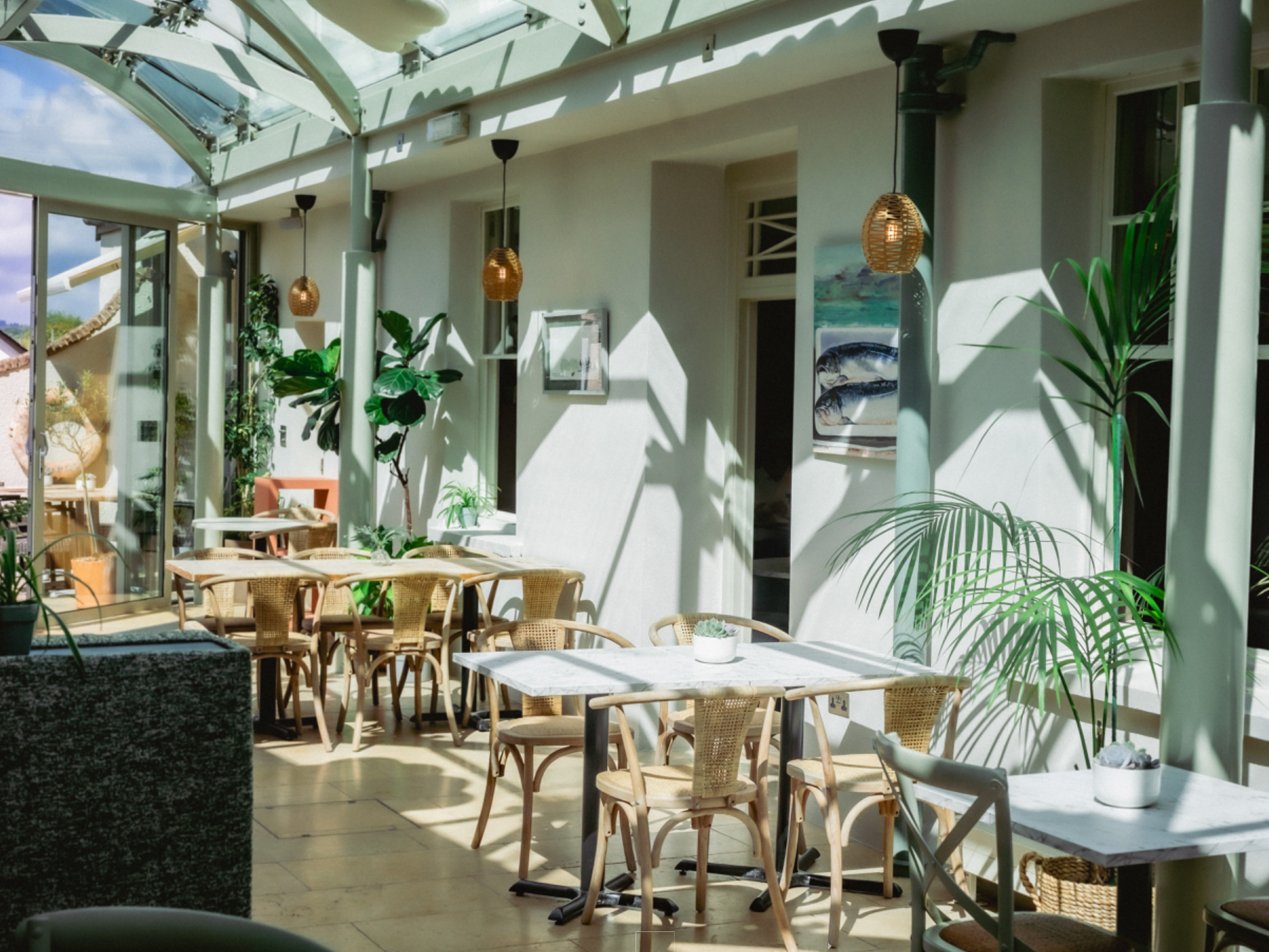 Salutation Inn glasshouse