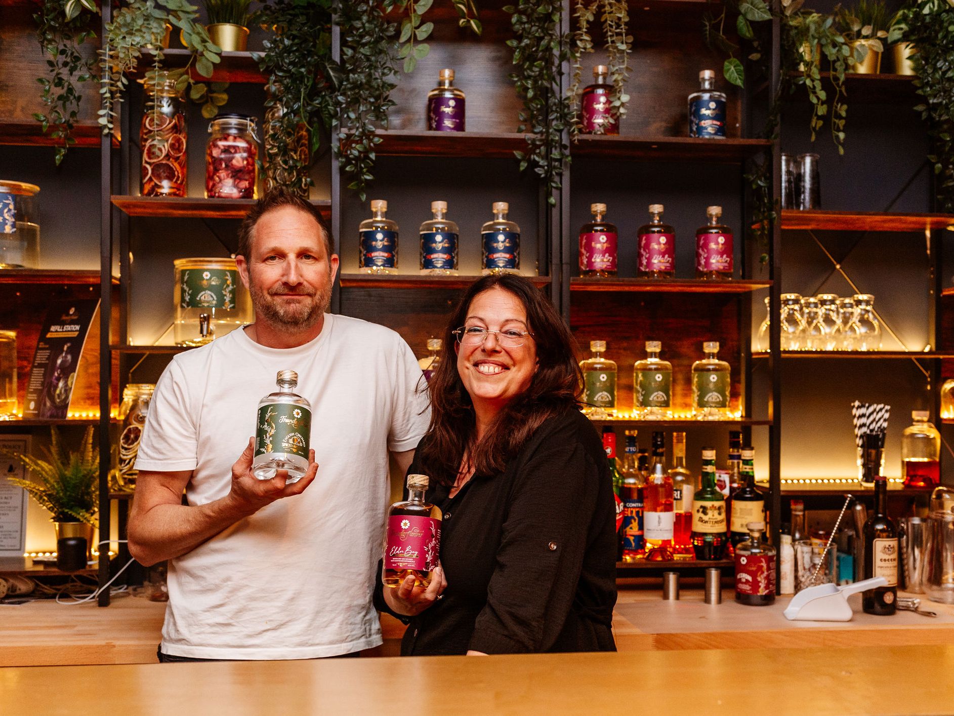 Thunderflower owners Dom and Anicca