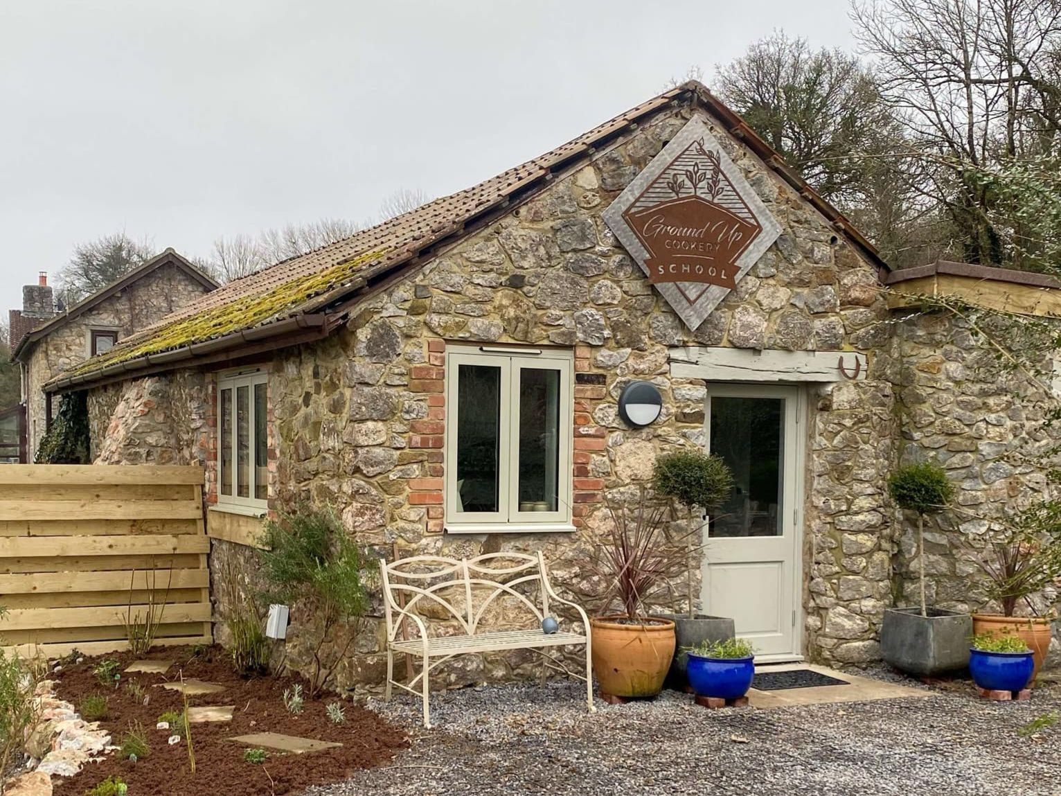 Ground Up Cookery School building
