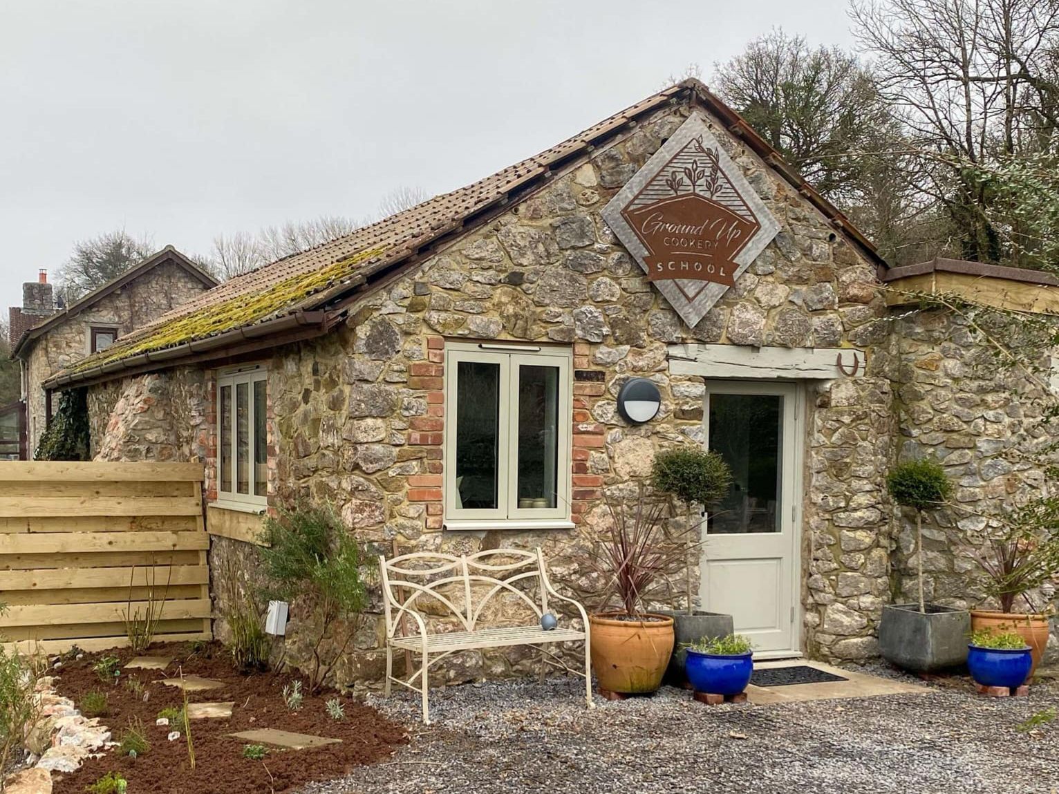 Ground Up Cookery School building
