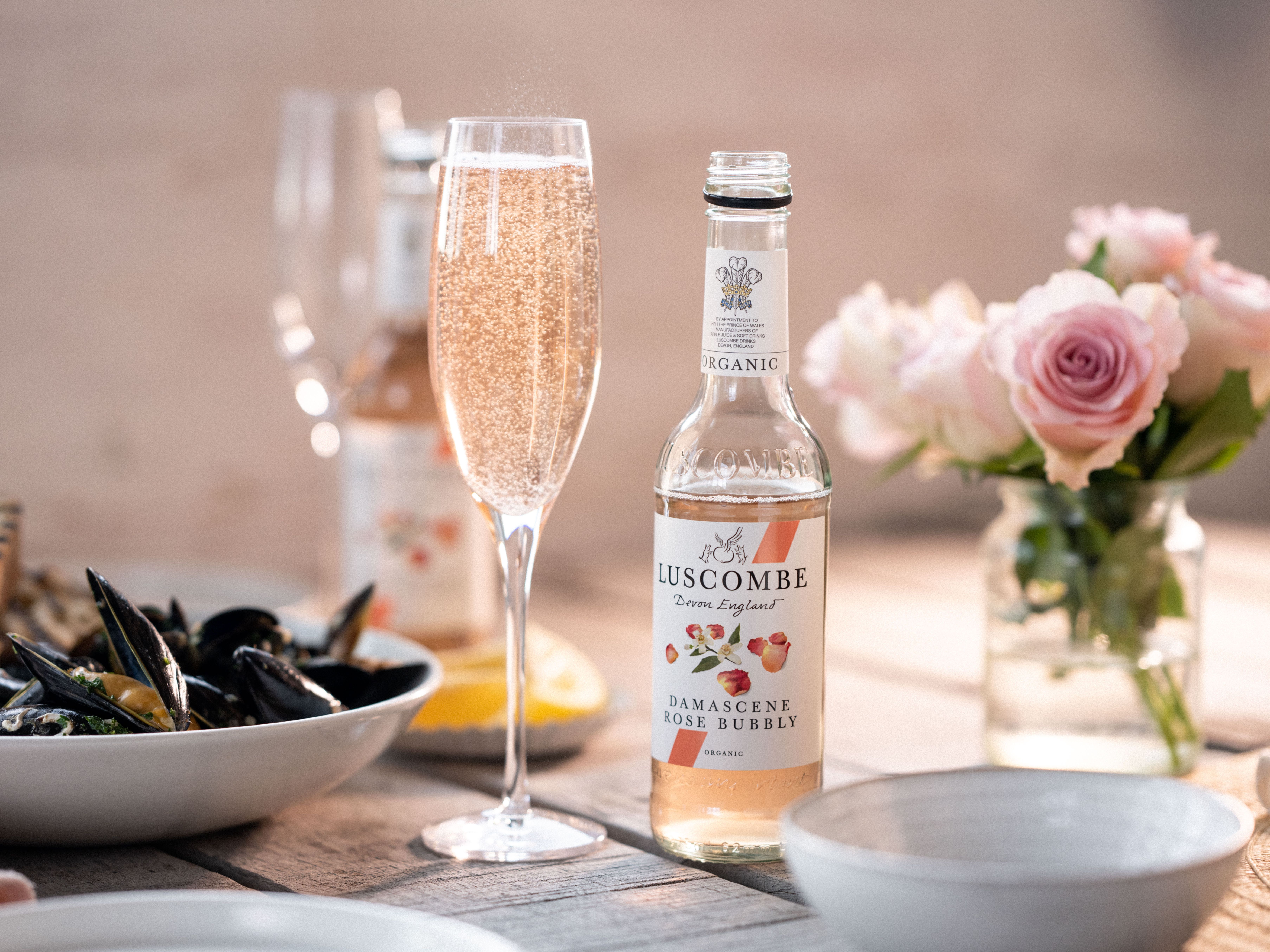 Luscombe Damascene Rose Bubbly