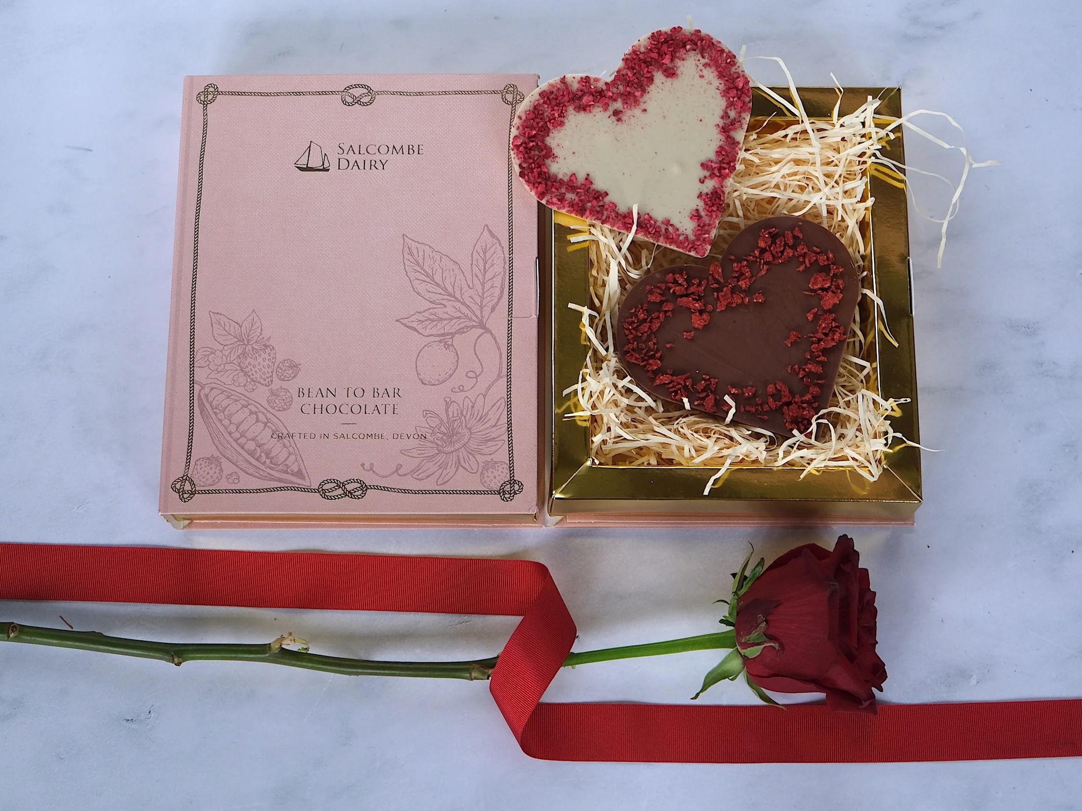 Salcombe Dairy hearts