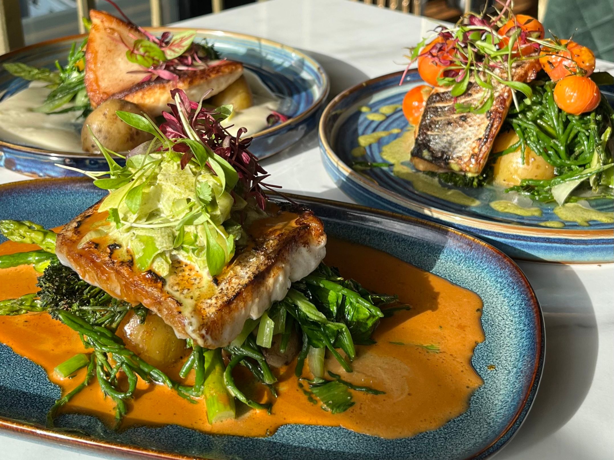 Chronicle Restaurant fish dish