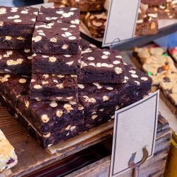 Cakes at farmers market