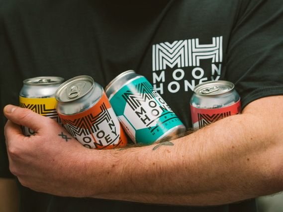 THE OLD WAREHOUSE - MOONHONEY MEAD Cans