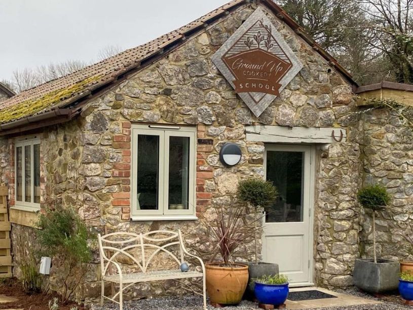 Ground Up Cookery School Front of building