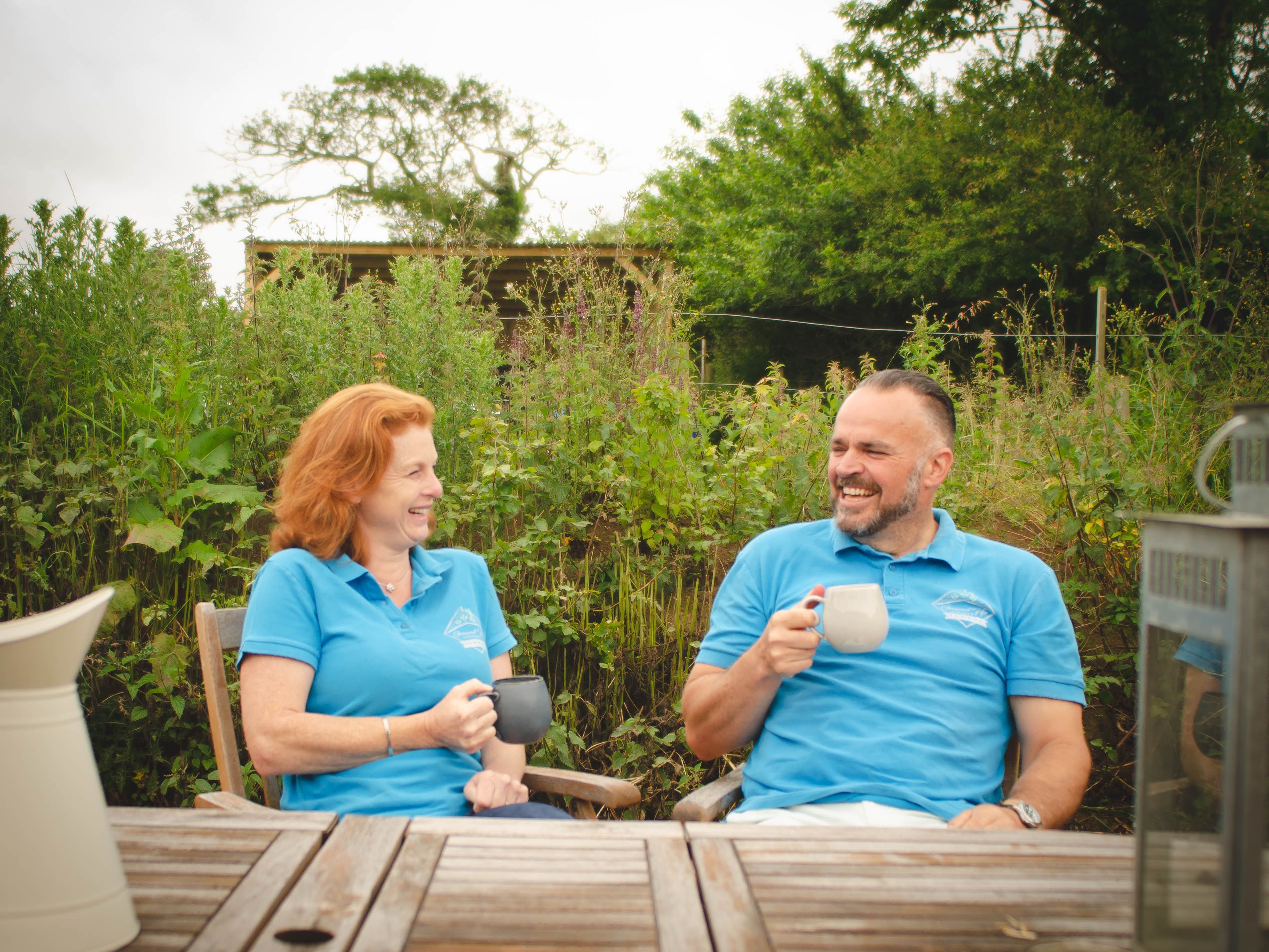 Ground Up Cookery School Tasha and Colin
