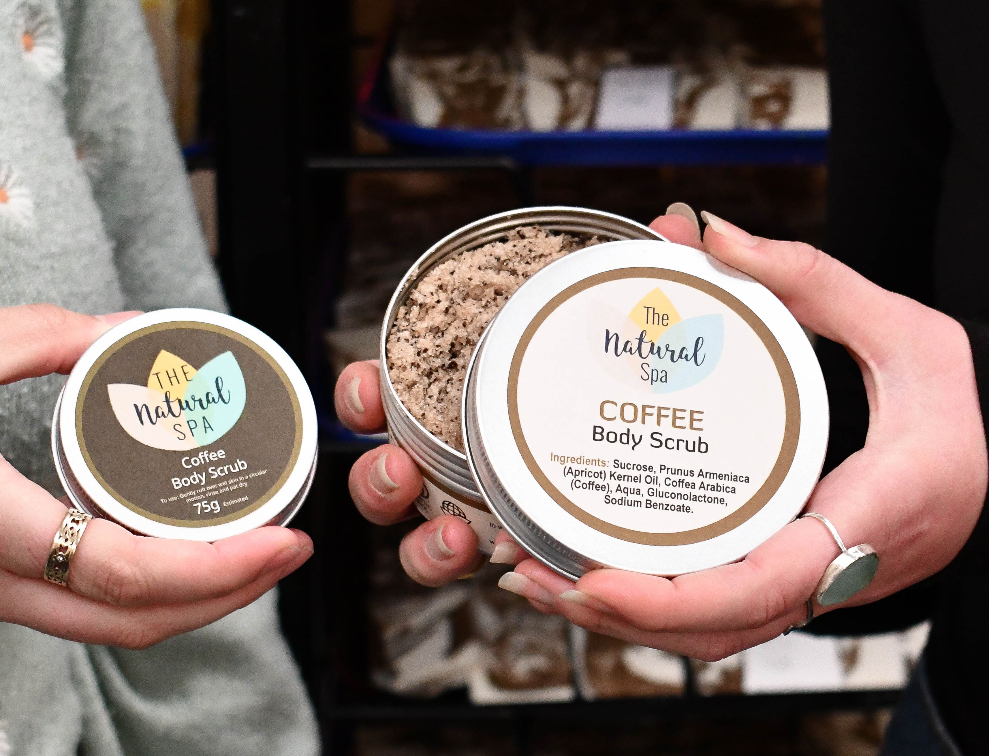 Wavi Coffee skincare