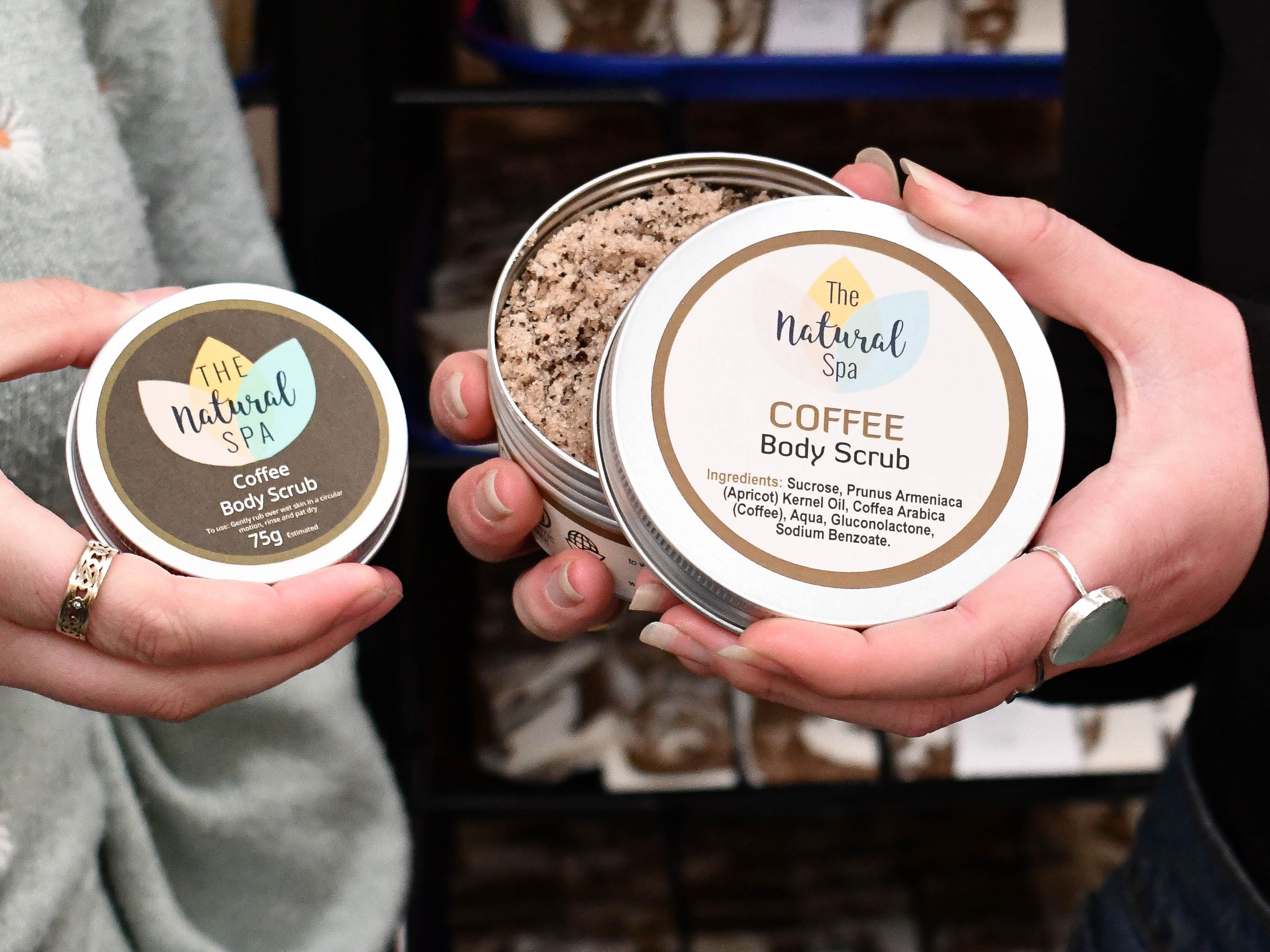 Wavi Coffee skincare