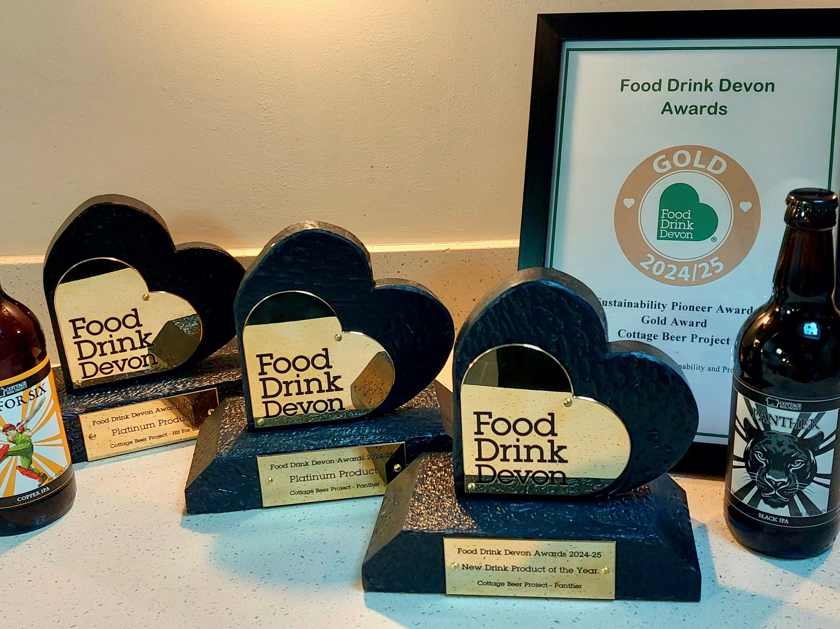 Cottage Beer winning beers