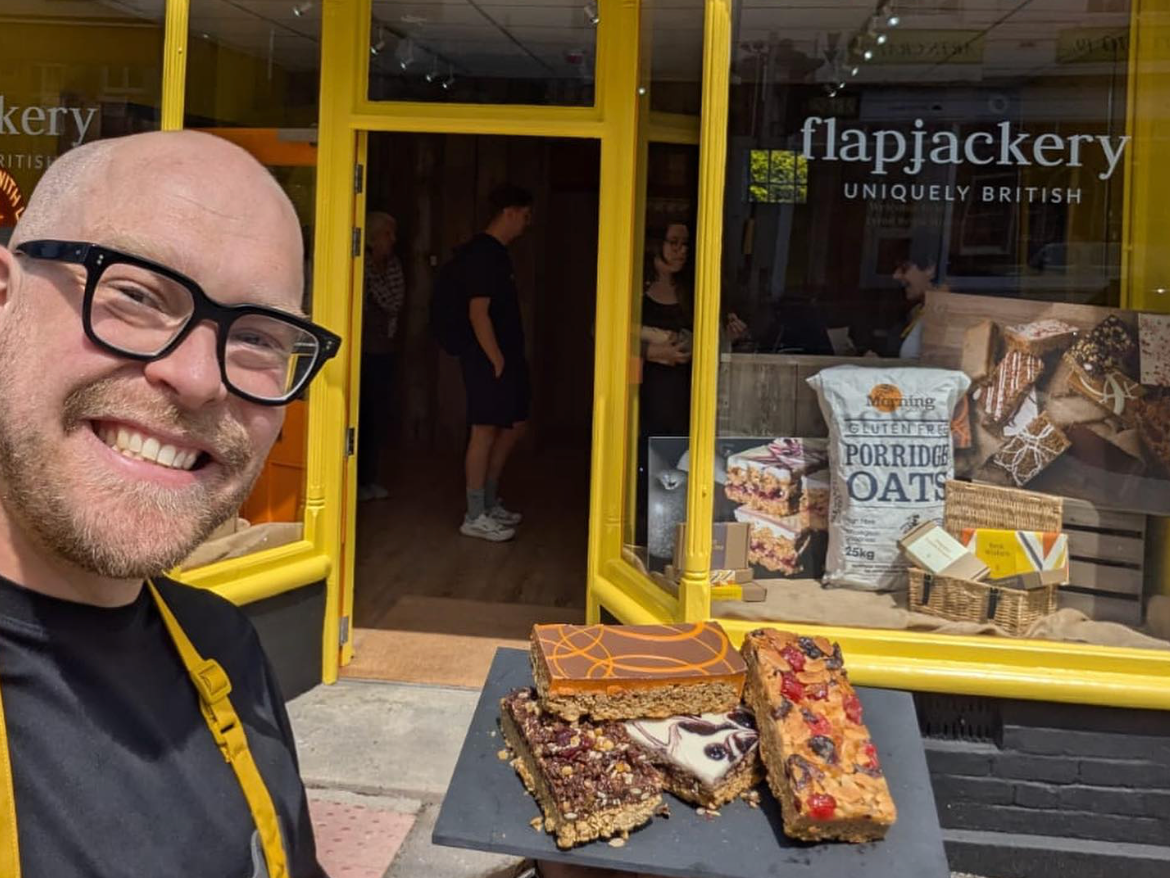 Flapjackery Lyme Regis