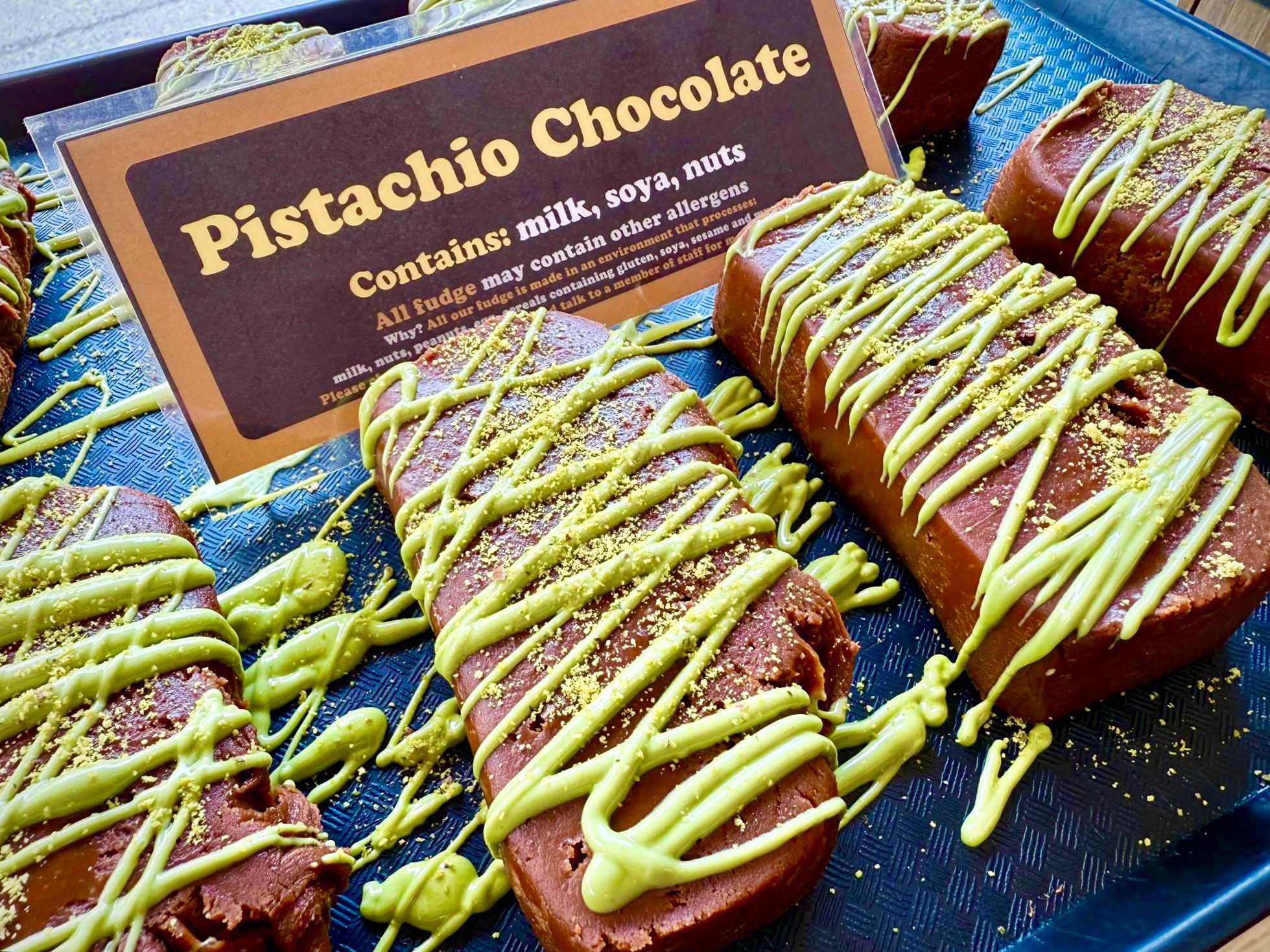 Rolys Pistachio Fudge