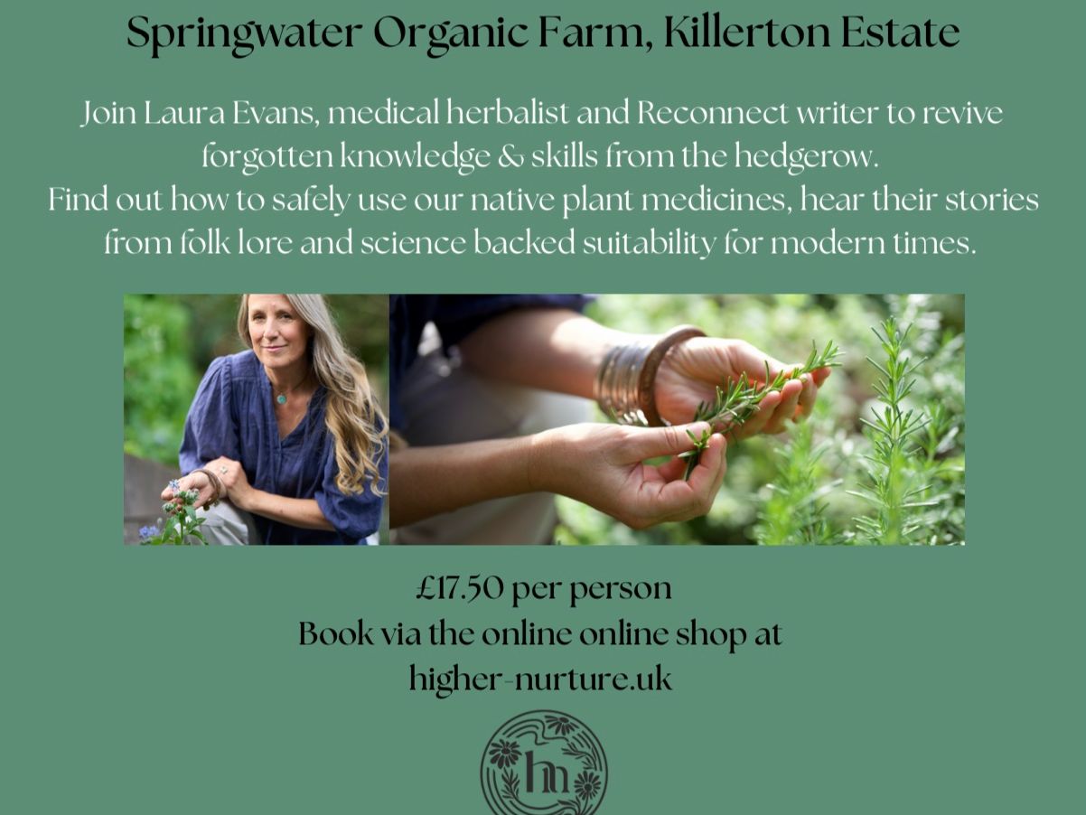 herbal walk Springwater Farm