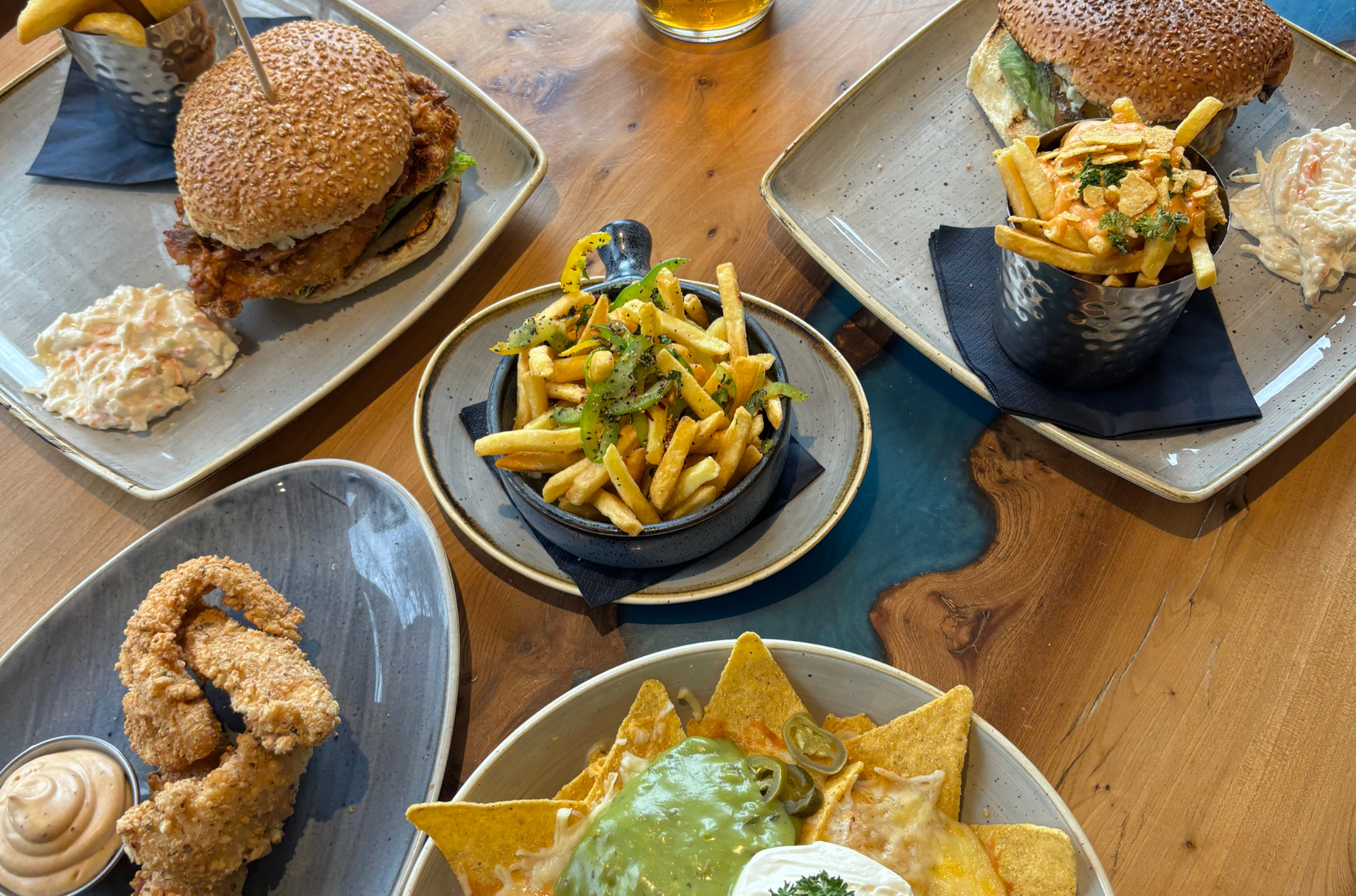 Cream Modern Best Friend Photo Collage Landscape