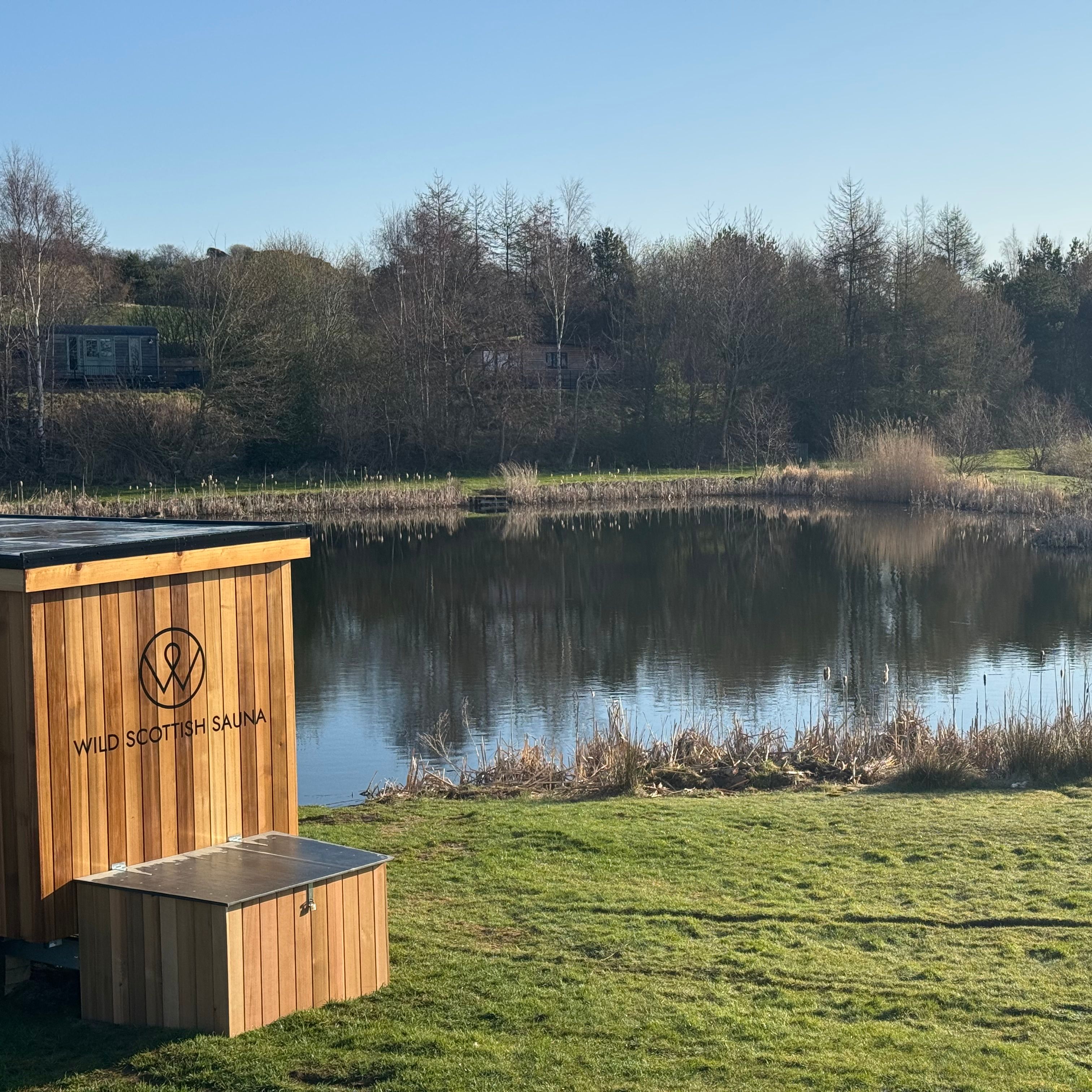 The view from Wild Scottish Sauna