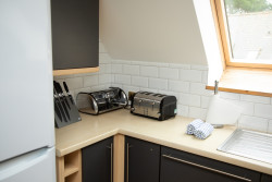 Kitchen area in Glen shee