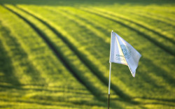 Flag on Forbes of Kingennie Golf Course
