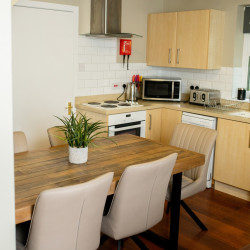 Kitchen in Glen Clova