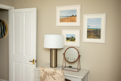 Pictures on wall in Glen Esk lodge