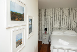 Double bed in Glen Isla