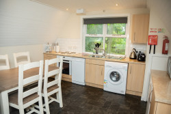 Dining table in kitchen