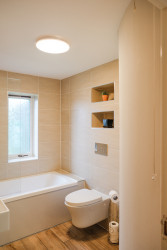 Bath in Lodge house bathroom