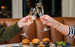 Dinner with Champagne
