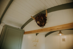 Shepherds hut decor detail