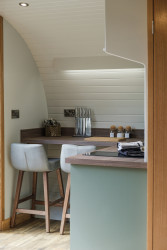 Kitchen area in The Burrow