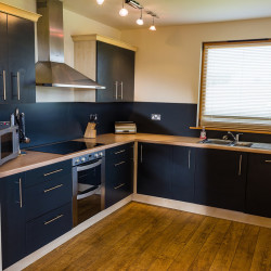 Kitchen in Kingennie Court North Lodge