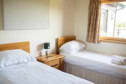 Twin bedroom in Kingennie Court South