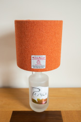 Harris tweed lamp