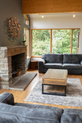 Seating area in Kingennie Court South
