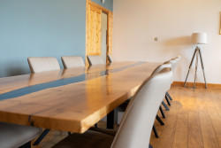 Dining table in Kingennie Court South