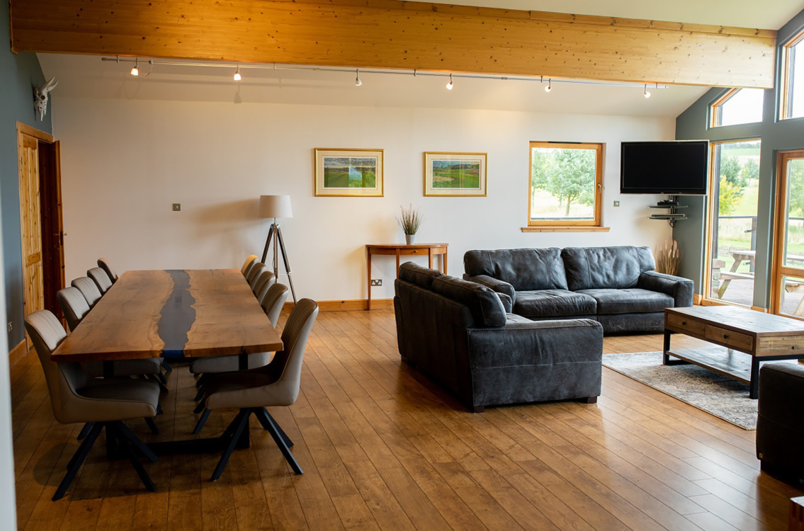 Seating area in Kingennie Court South